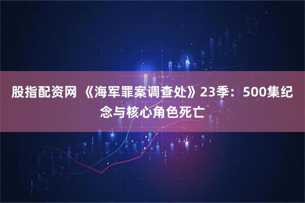 股指配资网 《海军罪案调查处》23季：500集纪念与核心角色死亡